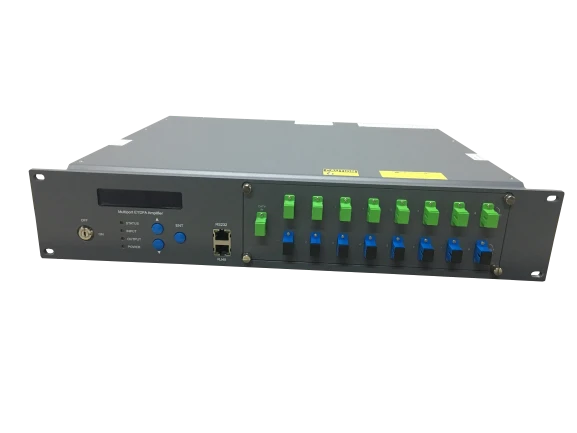 High Power Multi-port WDM EDFA Optical Amplifier