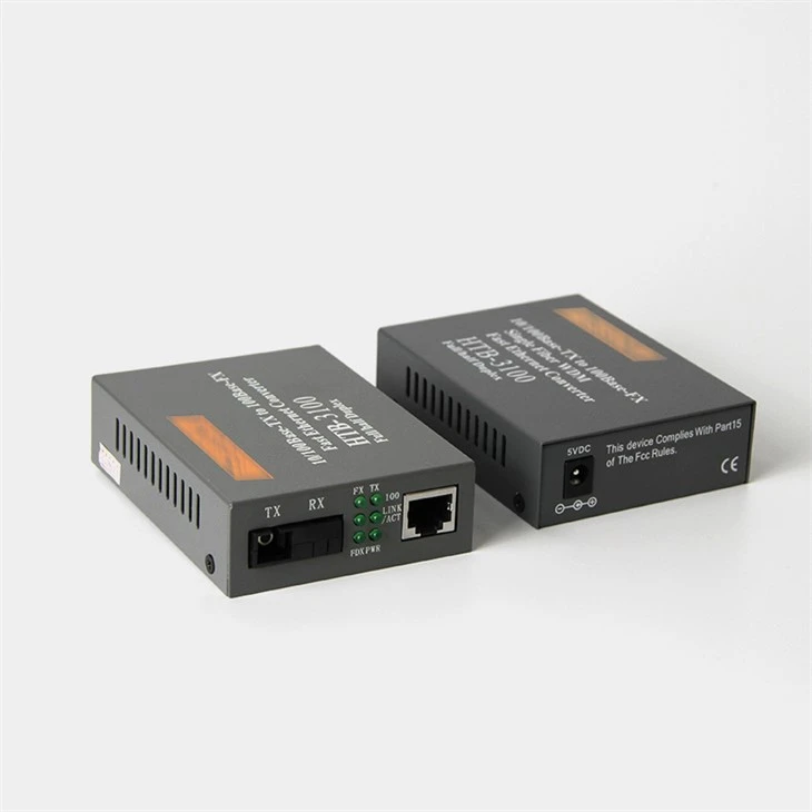 10/100/1000mbps Gigabit Fiber Media Converter