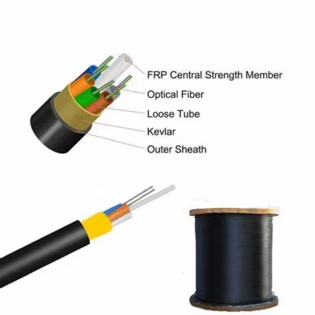 Outdoor Single Mode Aerial Optic Fiber Cable price