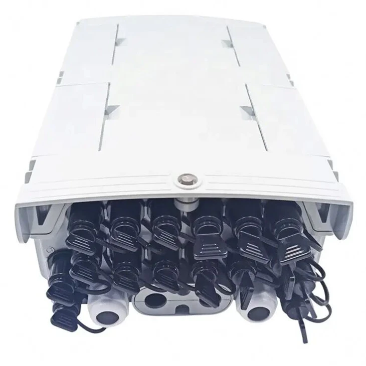 OEM Wall/Pole Mounted Fiber Optic Distribution Box With Adapter