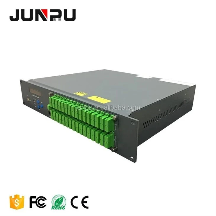 1550mm 8 Port Fiber Optical Amplifier WDM EDFA