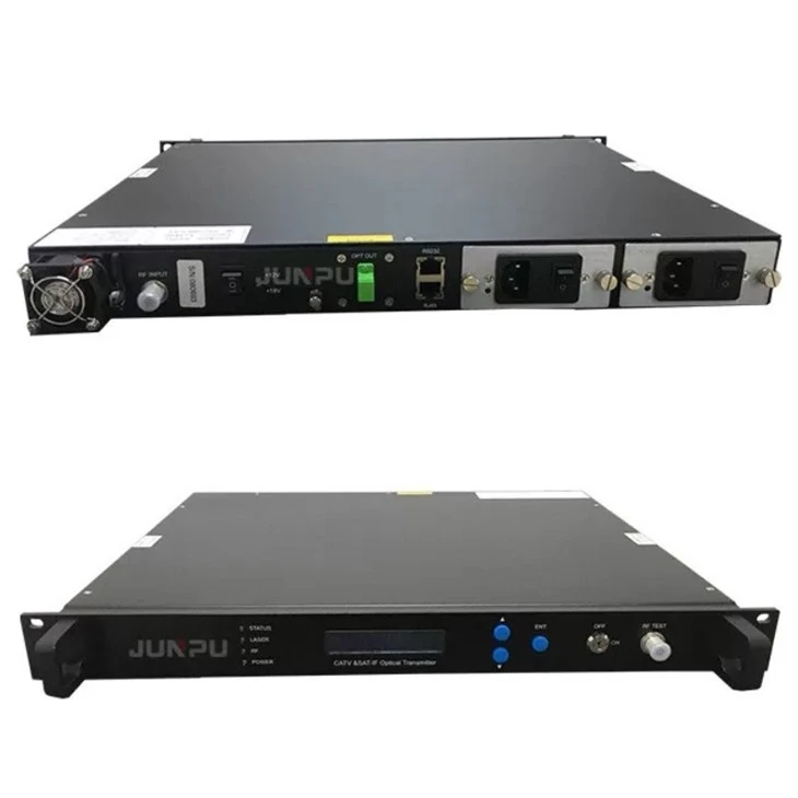 1550nm CATV Optical Transmitter 2*7dbm FTTH Optic Transmitter