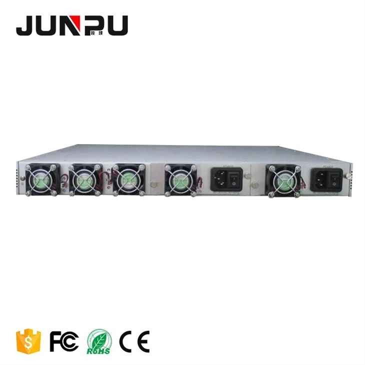1550nm EDFA Optical Fiber Amplifier 8 Ports 23dbm With WDM EDFA