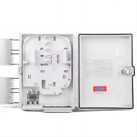 16 Port Box Outdoor Distribution Nap Adapter And Cassette Tray Fiber Optical Fiber Optic Distribution Box Terminal Box