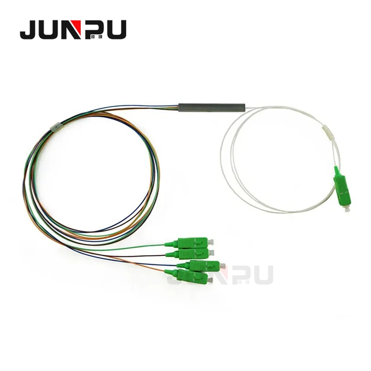 1x4 SCAPC Mini Steel Tube Fiber PLC Splitter