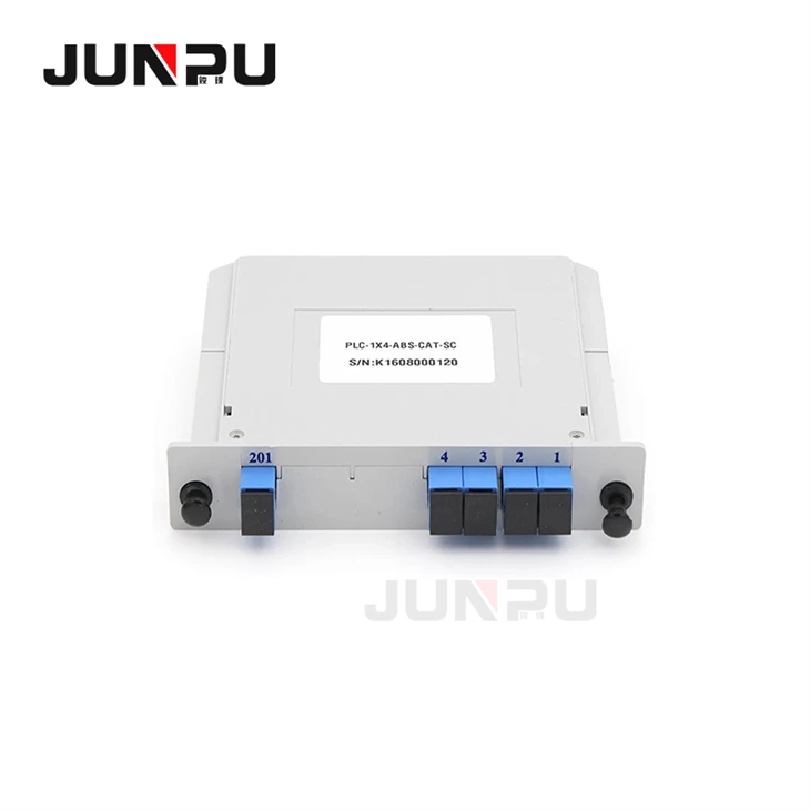 FTTH 1x4 Optic Cassette Splitter SCUPC