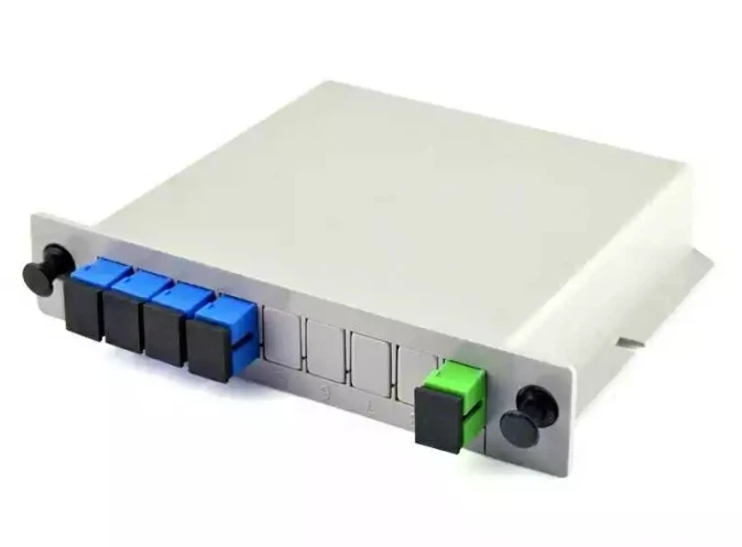 FTTH 1x4 Optic Cassette Splitter SCUPC