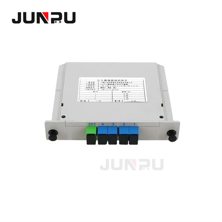 FTTH 1x4 Optic Cassette Splitter SCUPC