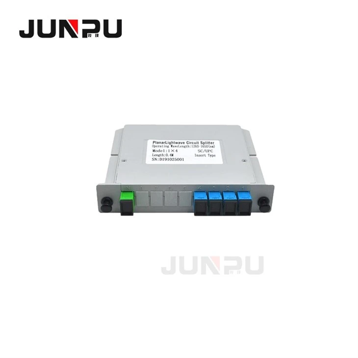 FTTH 1x4 Optic Cassette Splitter SCUPC