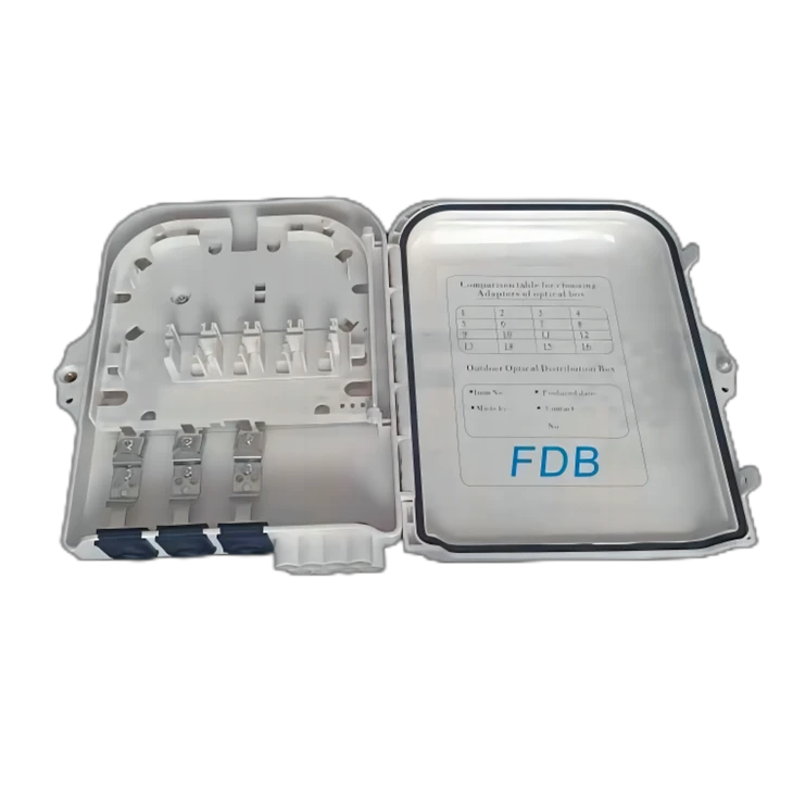  Optical Distribution Box Fiber Optic Box 16 8 Core Black Or White Or OEM