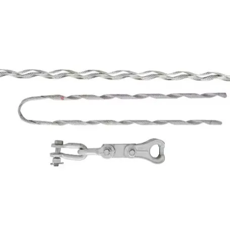 Galvanized Preformed Guy Grip Wire Dead End Clamp For ADSS