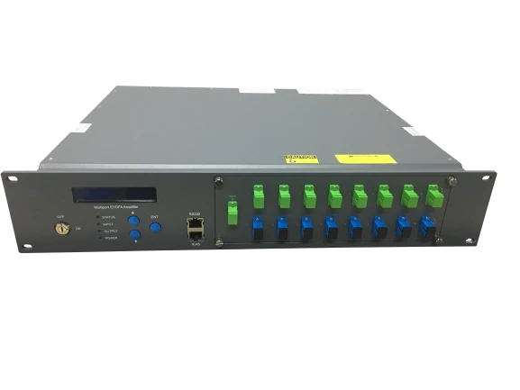 8 Port 19~23 Dbm 1550nm Fiber WDM EDFA
