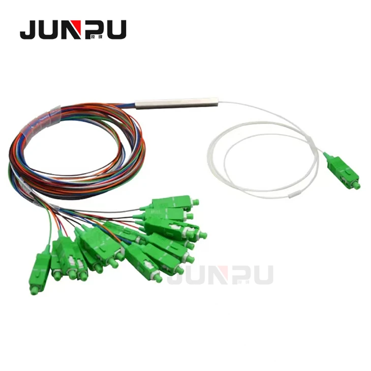 Mini Steel Tube 1x16 Fiber Optic Splitter