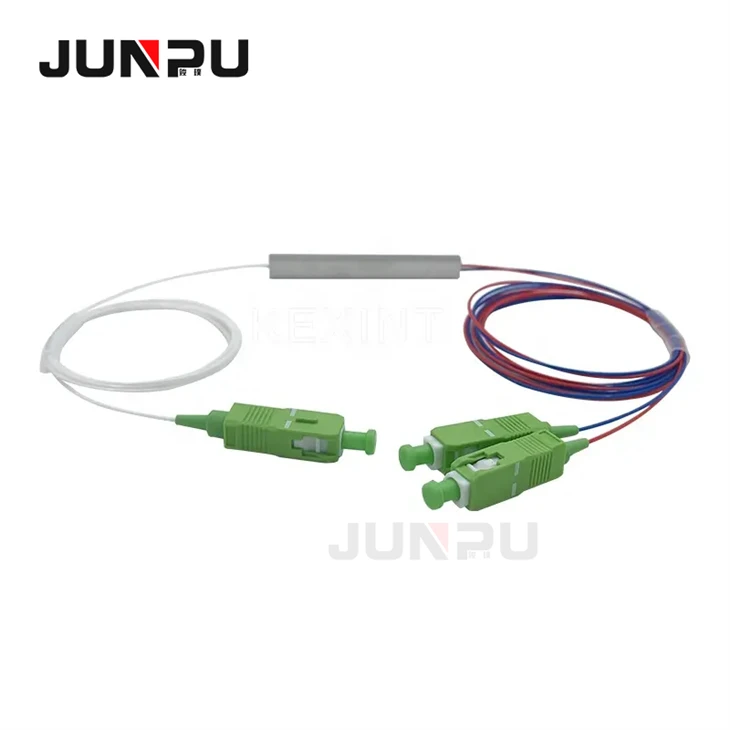 Optical Splitter 1x2 With Connectors SCAPC