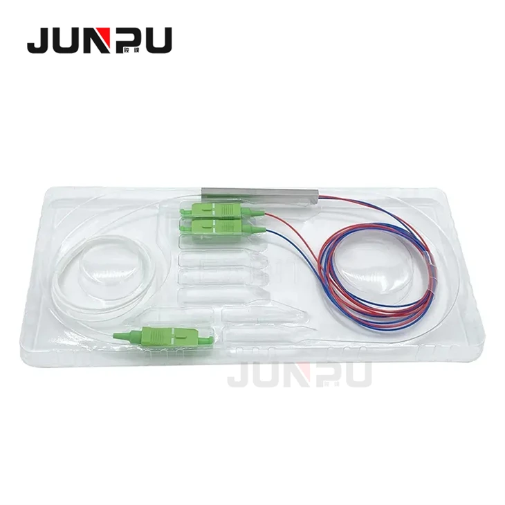 Optical Splitter 1x2 With Connectors SCAPC