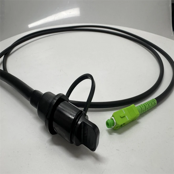 Outdoor Compatible OptiTap Tonable Flat Drop Cable 200FT 300FT Fiber Optic FTTH Drop Cable