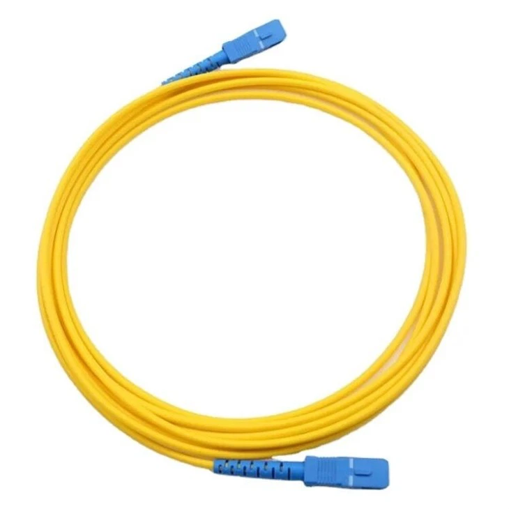 SC UPC Single FTTH Mode Fiber Optic Patch Cord Jumper Cable