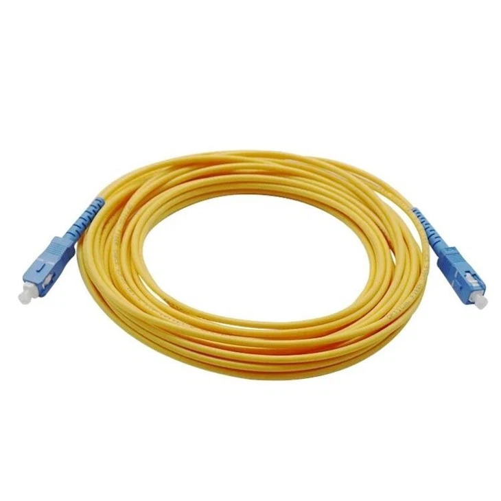 SC UPC Single FTTH Mode Fiber Optic Patch Cord Jumper Cable